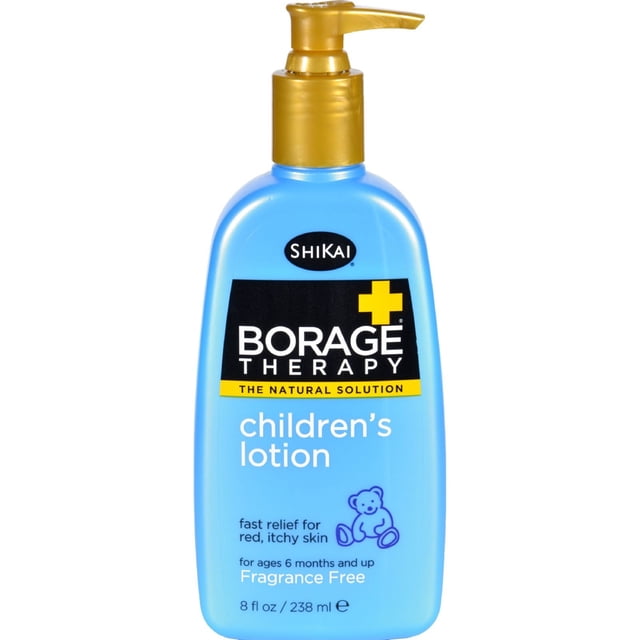Loción ShiKai Borage Dry Skin Therapy para niños, 240 ml