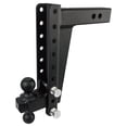 thumbnail image 1 of Bulletproof Hitches Trailer Hitch Ball Mount HD2512 For 2-1/2 Inch Receiver; Lockable Lock Sold Separate; 22 000 Pound Gross Trailer Weight; Adjustable 12 Inch Drop/12 Inch Rise; Non Swivel, 1 of 11