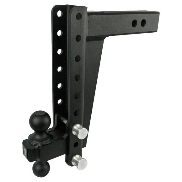 Attelage à Balles pour Remorque HD2512 pour Récepteur de 2-1/2 Pouces; Verrouillable Vendu Séparément; Poids Brut de Remorque de 22 000 Livres; Chute Réglable de 12 Pouces/12 Pouces; Non Pivotant