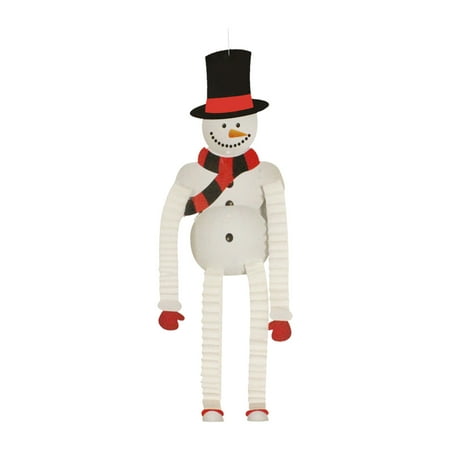 

Cinmonia Christmas Decorations Paper Man Pendant Scene Layout Storefront Decoration
