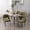 green, variant on ENYLAY Modern Farmhouse Fabric Upholstered Dining Chairs Set of 6 with Metal Legs & Padded Seat , Beige