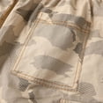 thumbnail image 4 of KPOPLK Men's Quick Drying Fishing Hiking Shorts Summer Cargo Shorts Above Knee Ripstop Short for Summer Casual Work Wear Size XS,Brown, 4 of 8