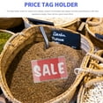 thumbnail image 2 of FONDOTIN 10Pcs Price Display Tags for Shopping Mall in Clear Acrylic Material, 2 of 8