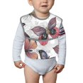 thumbnail image 6 of Susaid Vintage Butterflies Print Bibs for Babies Toddlers Adjustable Waterproof Free Soft Durable Bibs for eating with Large Pocket Food Catcher, 6 of 8