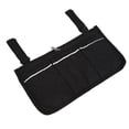 thumbnail image 3 of Wheelchair Side Pouch Bag, Armrest Pouch Bag Adjustable Length Large Capacity  For Water Bottles For Purses, 3 of 8