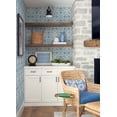 thumbnail image 3 of Chesapeake Concord Blue Medallion Wallpaper, 3 of 4