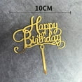 thumbnail image 4 of Personalised Happy Birthday Cake Topper New creative birthday cake decoration, 4 of 4