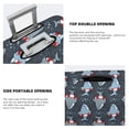 thumbnail image 5 of Balery Luggage Cover Shark Wearing Swim Ring Print Suitcase Covers for Luggage Elastic Washable Suitcase Protector Fits 18-32 Inch Luggage-Medium, 5 of 9