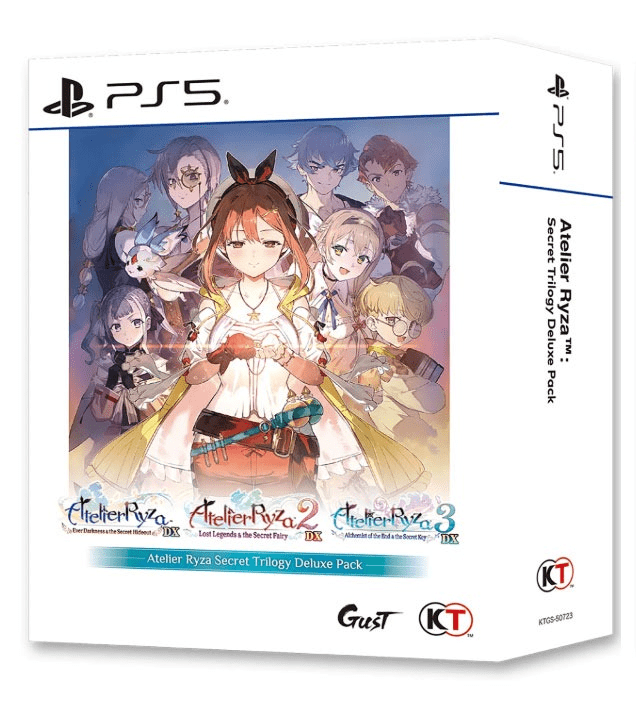 アトリエ 1+2+3 DX Nintendo Switch Atelier Ryza Secret Trilogy Bundle (ASIM) (Multi-Language