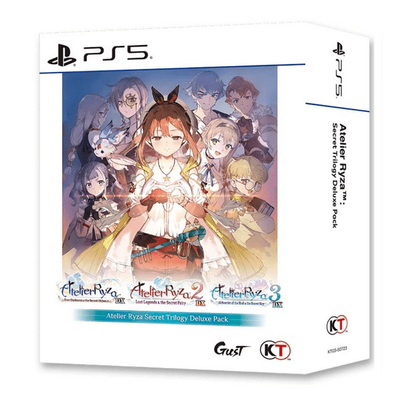 Atelier Ryza Secret Trilogy DX (Asian Import - English Cover - Multi-Language) - Playstation 5