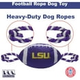 thumbnail image 7 of Pets First Collegiate Louisiana State Nylon Football-Licensed, 7 of 7