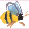 thumbnail image 2 of CafePress - Bee Watercolor Infant Bodysuit - Baby Light Bodysuit, Size Newborn - 24 Months, 2 of 4