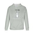 thumbnail image 4 of JUSLIO Mens Sweatshirt Hooded Graphic Hoodies Long Sleeve Pullover Drawstring Everyday Sweatshirts, 4 of 5