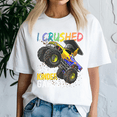 thumbnail image 3 of I Crushed Kindergarten Monster Truck Graduation, Back To School Shirt, Happy First Day Of School Tshirt, Cute Teacher Gift, 1St Day Of School Tee, School Shirt, Kindergarten, 3 of 5