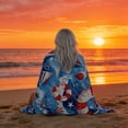 thumbnail image 5 of Kbndieu Oversized Beach Towel, Quick Dry Absorbent Lightweight Thin Bathroom Bath Pool Swim Towels, Large Camping Travel Towels for Summer Vacation Beach Accessories Essentials Adult Gift, 5 of 6