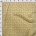 thumbnail image 4 of oneOone Rayon Yellow Fabric Asian Ornamental Craft Projects Decor Fabric Printed By The Yard 56 Inch Wide, 4 of 5