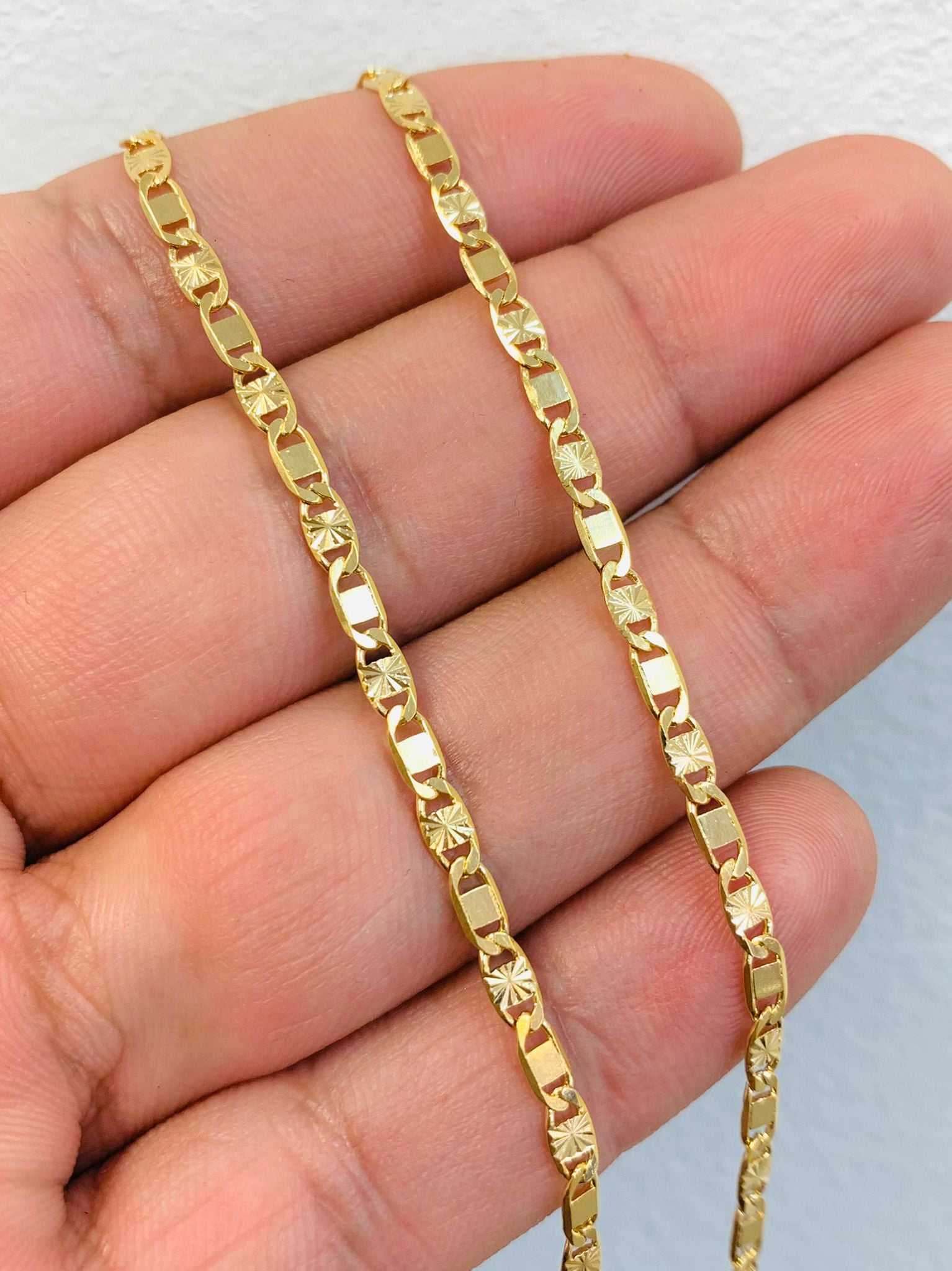 14K Gold Filled Valentino Chain / Baby Necklace / Kids Jewelry