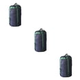 thumbnail image 2 of Sonducket Bolsa de compresión Hebilla ajustable Saco de cosas Gel de sílice recubierto de nylon Textura interna para acampar al aire libre Azul Azul oscuro 3piezas Sonducket CBP235280, 2 of 6