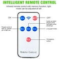 thumbnail image 4 of 77 LED Garden Light Camera Wireless Outdoor Light IP65 Waterproof 3 Mode Home Garden, 4 of 6