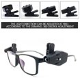 thumbnail image 6 of Mini Led Flashlight Glasses Lamp, Portable Outdoor Emergency Light, Plastic Frame, Hands Free Illumination for Reading, Night Hiking, Power Outages, by FAJHHA, 6 of 8