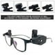 thumbnail image 5 of Mini linterna LED Gafas Lámpara de clip | Luz de lectura portátil giratoria de 360° | Dispositivo compacto de reparación de emergencia para exteriores | Ángulo ajustable | 1 LED | Alimentado por, 5 of 7