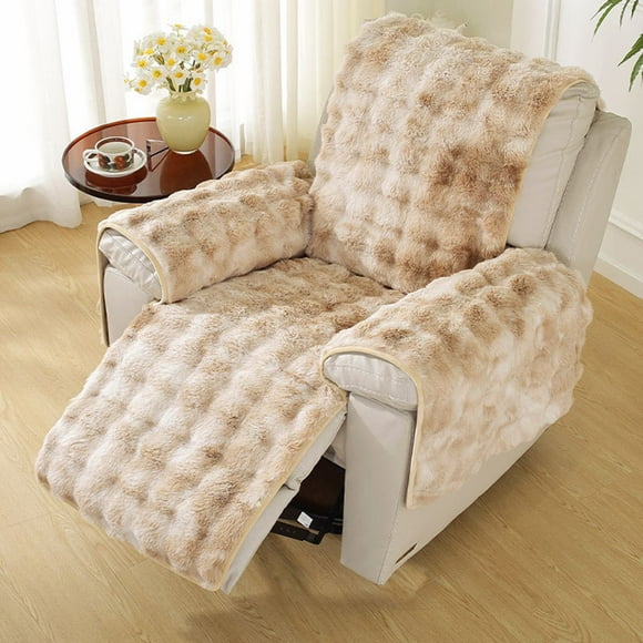 olkpmnmk Clearance Sale!Chair Cushions,Christmas Gradient Recliner Sofa Cushions Recliner Chair Washable Recliner Chair Sofa Soft Faux Sofa Thick Chair,Seat Cushion