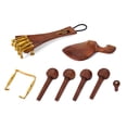 thumbnail image 1 of 4/4 3/4 Violin Stringed Musical Instruments Tuning Pegs Spare Parts Tailpiece Repairing Set Replacement Part Chinrest Attachments Player, 1 of 8