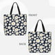 thumbnail image 2 of Fotbe Daisy Floral Bolsa Tote con Estampado para Mujer, Bolsos con Cremallera, Bolsa de Hombro Casual de Gran Capacidad con Bolsillos Internos, 2 of 7