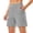 Grey, variant on vigerkar High-Waisted Athletic Shorts for Women - 6" Inseam with Pockets, Soft Fabric for Running, Walking & Yoga (Dark Blue, L)