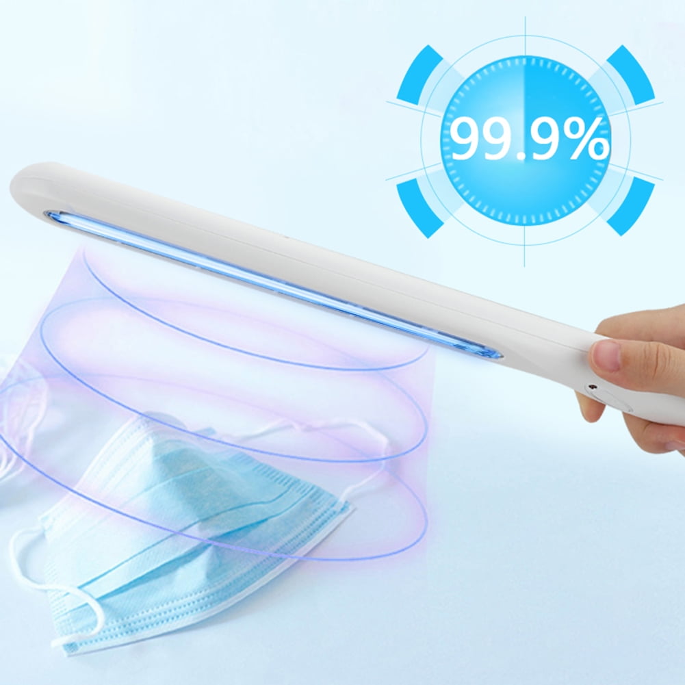 Private Jungle UV Light Sanitizer Wand, Portable UVC Light Disinfector Lamp Chargable, Wardrobe and Baby Items for Household and Travel