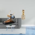 thumbnail image 2 of Figura Decorativa De Bailarina De Ballet, Estatua De Bailarina, Regalo De Escritorio, Figura Para Chimenea, Restaurante, Escultura De Mesa, Resina Decorativa, Color Dorado, Para Oficina,, 2 of 8