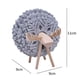 thumbnail image 4 of Sheep Shape Coasters Cup Pads Coasters Insulated Round Felt Cup Mats, 4 of 5