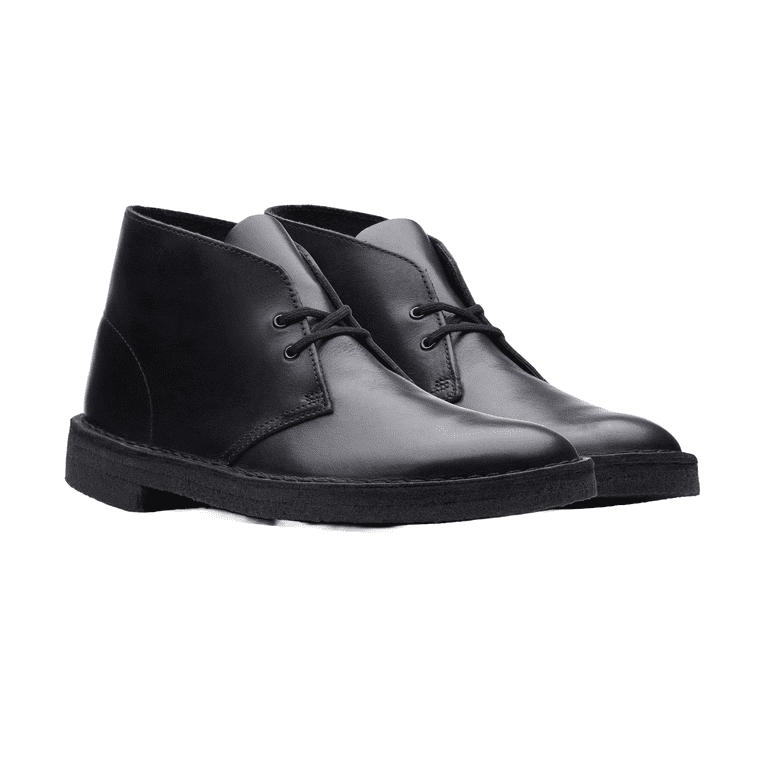 CLARKS ORIGINALS MEN DESERT BOOT Boots Black Polished  display picture 1