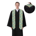 thumbnail image 4 of Fotbe Cute Pineapples Printed Class of 2024 Graduation Stole, 4 of 7