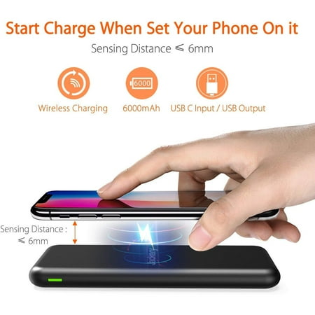 Jackery AirRocket Fast Charging 6000mAh Quick Charge Portable Power Bank, (Best Quick Charge Power Bank)