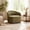 Green, variant on Christopher Knight Home Curved Accent Chair, Plush Boucle Upholstery, Cream