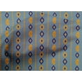 thumbnail image 4 of oneOone Cotton Cambric Fabric Stripe & Geometric Ikat Printed Craft Fabric BTY 56 Inch Wide, 4 of 4