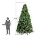 thumbnail image 2 of GoDecor 12FT Green Full Christmas Tree, Super Tall Xmas Tree 12ft, 7794 Tips Artificial Pine Tree, Indoor & Outdoor Decoration, Green, 2 of 7