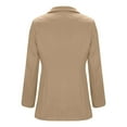 thumbnail image 4 of MOJOGO Women's Blazer Dresses Long Sleeve Double Breaste Lepal Jackets Office Party Dress Trendy Fall Spring Fall Outfits Khaki M, 4 of 7