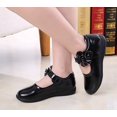 thumbnail image 3 of Girl's Strap Mary Jane School Uniform Dress Flat Shoes, 3 of 4