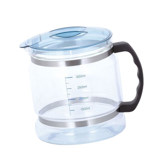 Sinyiin 1 Gallon Distiller Water Container for Home Ergonomic Handle Collection Bottle