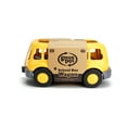 thumbnail image 4 of Green Toys Pull n' Play School Bus Wagon - pretend play, motor skills, kids toy vehicle. no bpa, phthalates, pvc. dishwasher safe, 100% recycled plastic, 4 of 6