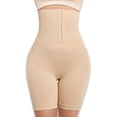 thumbnail image 1 of Pantalones abdominales de cintura alta para mujer, mallas posparto que levantan la cintura, el abdomen y la cadera, pantalones ajustados con ajuste de hebilla, pantalones moldeadores de, 1 of 5