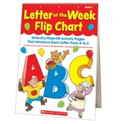 SC-9780545224178 - Scholastic Letter of the Week Flip Chart by Scholastic Teaching Resources