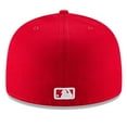 thumbnail image 4 of Men's New Era Red Los Angeles Dodgers Fashion Color Basic 59FIFTY Fitted Hat, 4 of 4