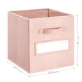 thumbnail image 3 of Storage Cube artsdi, tela plegable de 11 pulgadas, color rosa (juego de 10), 3 of 5