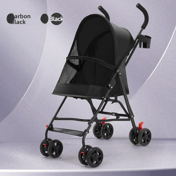 Pet Cart Lightweight Folding Outdoor Dog Walking Cat Detachable Trolley Going Out Medium and Small Transport Dog Pulling Cart