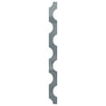 thumbnail image 3 of Ekena Millwork 47"H x 1/8"T Bridgeport Adjustable Acrylic Decorative Slat Wall Panel Kit, Dark Grey (contains 11 Slats + 1 Straight Edge Starter Slat), 3 of 11