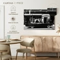 thumbnail image 4 of Elephant Stock Black Cadillac Wall Art - Horizontal Canvas Wall Art - Living Room Wall Decor - Transportation Canvas - Black And White Decor By Philippe Hugonnard - 36" x 24", 4 of 4