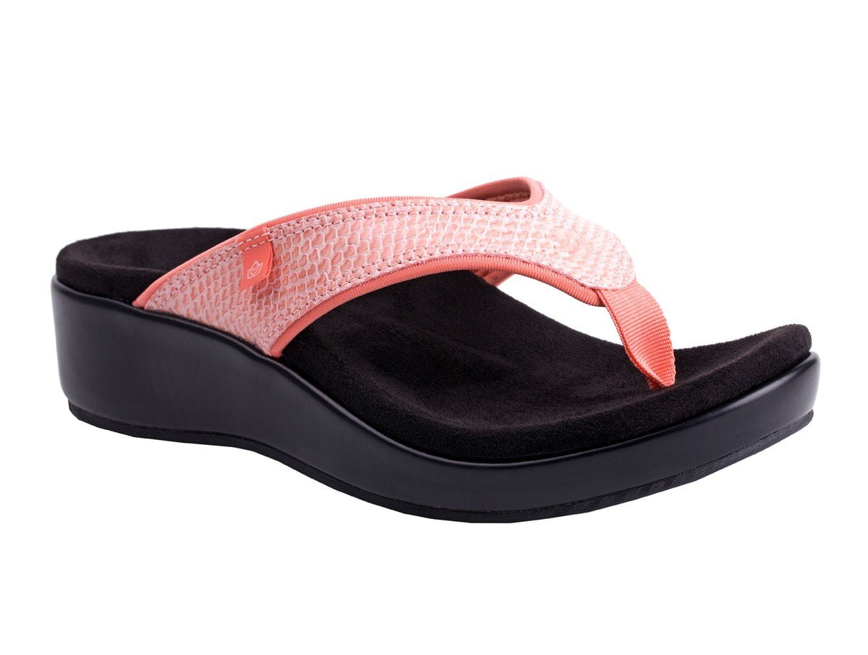 Spenco Weekend Wedge Toepost Orthotic Sandal Women's